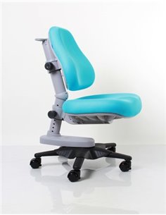 Крісло Mealux Y-818 KBL оббивка світло блакитна однотонна