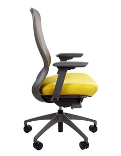 Крісло KRESLALUX IN-POINT YELLOW ергономічне 2