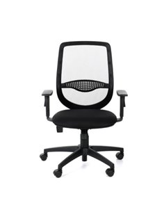 Крісло GROSPOL ZUMA BLACK для оператора, чорне 2