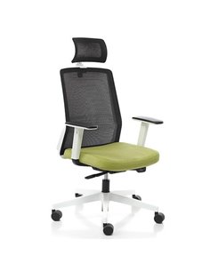 Крісло GROSPOL COCO WS HD WHITE для оператора