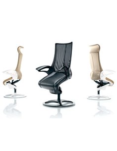 Крісло Okamura Leopard роботизовані на круглій основі