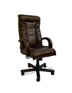 Крісло офісне Кінг, коричневе