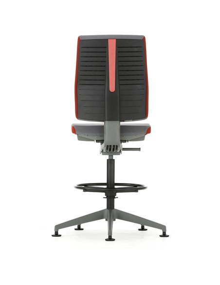 Крісло FREEFLEX GRAPHITE (FLX 740D) для оператора, c підставкою для ніг