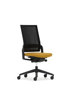 Крісло ECOFLEX BLACK (ECF 740) для оператора, без підлокітників