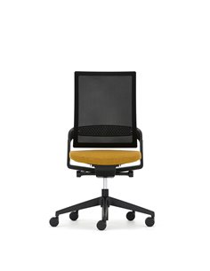 Крісло ECOFLEX BLACK (ECF 740) для оператора, без підлокітників 2