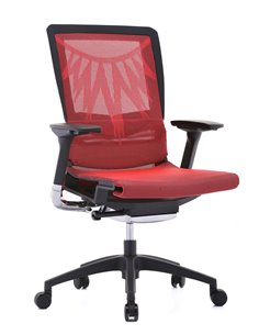 Крісло COMFORT SEATING POISE (PS-AB-LAM) ергономічне, червона сітка