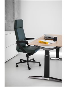 Крісло VANK FIL для керівника, шкіряне 2