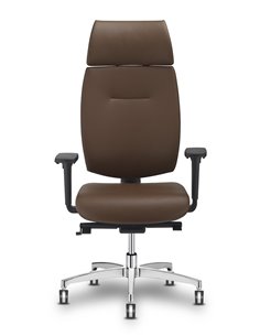 Крісло SITLAND FRESH, для керівника, шкіряне 2