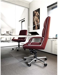 Крісло VAGHI KIRUNA для керівника, шкіряне 2