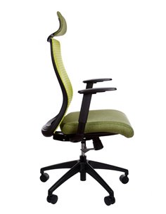 Крісло KRESLALUX ERA GREEN ергономічне, для керівника 2