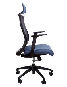 Крісло KRESLALUX ERA BLUE ергономічне, для керівника 2