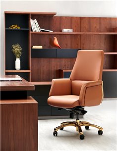 Крісло FORBES LB для керівника, преміум-класу, шкіряне 2